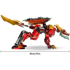 LEGO® Ninjago: Wyldfyrejev preoblikljivi zmajski robot (71868) slika 6