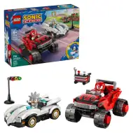 LEGO® Sonic the Hedgehog™: Silverjev avto proti Knucklesovemu monster trucku (77118)