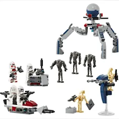 LEGO® Star Wars™: Bojni paket klonov vojakov™ in bojnih droidov™ (75372) slika 2
