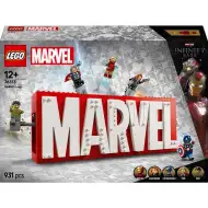 LEGO® Super Heroes: MARVEL logotip in minifigure (76313)