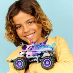 LEGO® Technic: Monster Jam™ Sparkle Smash™ – Avto na vztrajnik (42220) slika 5