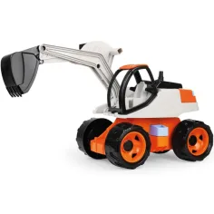 LENA: GIGA TRUCKS ogromen bager v oranžni barvi 63 cm