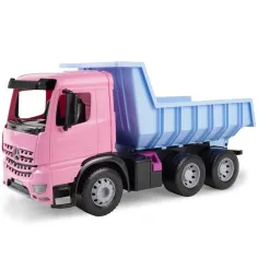 LENA: Mercedes-Benz Arocs rožnat kiper 67 cm