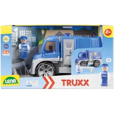 LENA: Truxx policijski avto z dodatki v škatli 39 cm