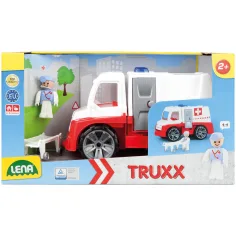 LENA: Truxx reševalno vozilo z dodatki v škatli 31 cm