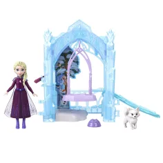 Ledeno kraljestvo mini ledena hiška igralni set - Mattel slika 3