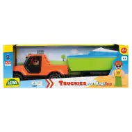 Lena: Truckies pick-up s prikolico za čoln in jadralno ladjo v škatli, 35 cm