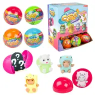 Little Cuties presenečenje: luštne živali v posodici v obliki žoge