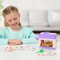 Little Live Pets: Set za igro Mama zajček in njeni mladički slika 3