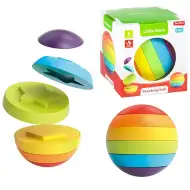 Little Stars mavrična žoga za vstavljanje oblik