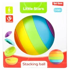 Little Stars mavrična žoga za vstavljanje oblik slika 2