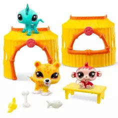 Littlest Pet Shop: 3-delni komplet figuric, serija 1 - Džungla slika 2