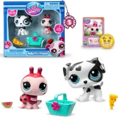 Littlest Pet Shop: Dvojni paket figuric hišnih ljubljenčkov S3 v več različicah, 1 kos slika 3
