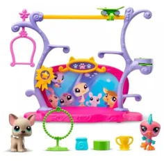 Littlest Pet Shop: Talentirane živali igralni set z 2 figuricama, serija 1 slika 4