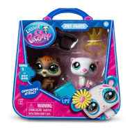 Littlest Pet Shop: dvojni komplet figuric S5 - bober in vidra