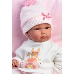 Llorens: Bimba, 35 cm, lutka – novorojenček z vzglavnikom slika 4