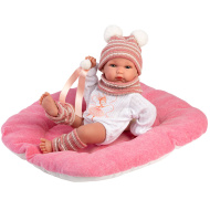 Llorens: Bimba, 35 cm novorojenček z mehko blazino