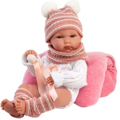 Llorens: Bimba, 35 cm novorojenček z mehko blazino slika 3