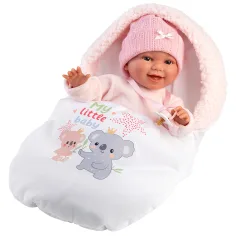 Llorens: Chloe 38 cm jokajoča lutka s spalno vrečo slika 2
