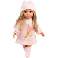 Llorens: Elena 35 cm lutka v rožnati kapici