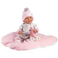 Llorens: Heidi 42 cm jokajoča dojenček s cucljem in mehko blazino