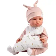 Llorens: Luna 45 cm jokajoča dojenček s pikčastim vzglavnikom