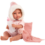 Llorens: Olivia, 38 cm jočeča punčka z odejico