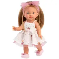 Llorens: Valeria 28 cm lutka v vzorčastem krilu