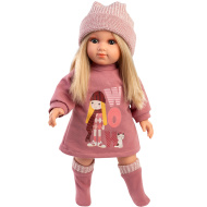 Llorens: lutka Elena, 35 cm, v rožnati opravi