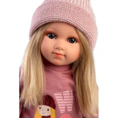 Llorens: lutka Elena, 35 cm, v rožnati opravi slika 4