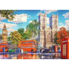 Londonska ulična scena, 1000-delni premium puzzle - Trefl slika 2