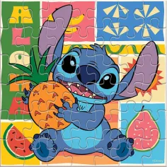 Luna: 42-delni pobarvanka sestavljanka Stitch slika 2