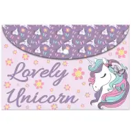 Luna: A4 mapa z gumbom z motivom samoroga