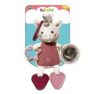 Luna: Bebé Pal - Plišasti samorog za dojenčke z grizalom