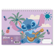 Luna: Disney Lilo &amp; Stitch skicirnik A4, 30 listov
