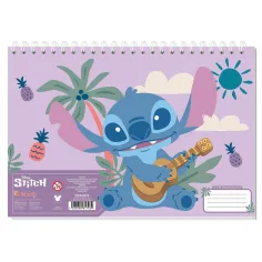 Luna: Disney Lilo & Stitch skicirnik A4, 30 listov