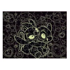 Luna: Disney Stitch 100-delna sestavljanka, ki sveti v temi slika 3