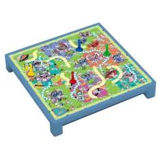 Luna: Disney Stitch 2 v 1 družabna igra – Kače in lestve ter štiri v vrsto slika 3