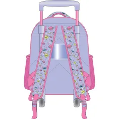 Luna: Disney Stitch Aloha z dvema predalčkoma vrtčevski nahrbtnik na kolesih 27 x 10 x 31 cm slika 2