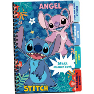 Luna: Disney Stitch Mega zvezek z nalepkami