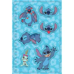 Luna: Disney Stitch Mega zvezek z nalepkami slika 2