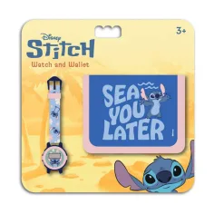 Luna: Disney Stitch digitalna ura in komplet denarnice