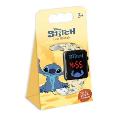 Luna: Disney Stitch rumena LED ura