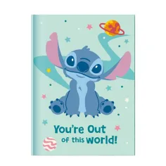 Luna: Disney Stitch skrivni dnevnik s ključavnico in pisalom s cofkom, 12x18 cm, 60 listov slika 2