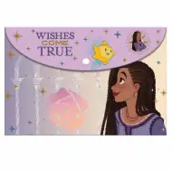Luna: Disney Wish - Plastična mapa za dokumente z gumbom, velikost A4
