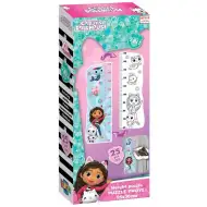 Luna: Gabinina barbie hiša, pobarvani merilnik višine, 25-delni maxi puzzle