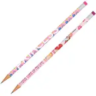 Luna: Grafitni svinčnik z radirko Disney princeske, na voljo v dveh različicah, 1 kos