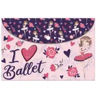 Luna: Happy Balett mapa A4 s pritiskačem