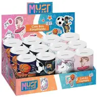 Luna: Kovinska škatlica z otroškim motivom (za dečke ali deklice), 10x15 cm, na voljo več vrst, 1 kos