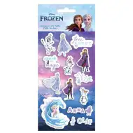 Luna: Ledeno kraljestvo 3D napihnjene nalepke set na listu velikosti 10x22 cm